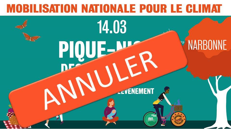 2020-03-14 Alternatiba Narbonne Marche pour le climat 14 mars ANNULER